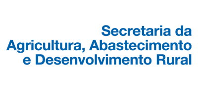 Apoio: Secretaria da Agricultura, Abastecimento e Desenvolvimento Rural